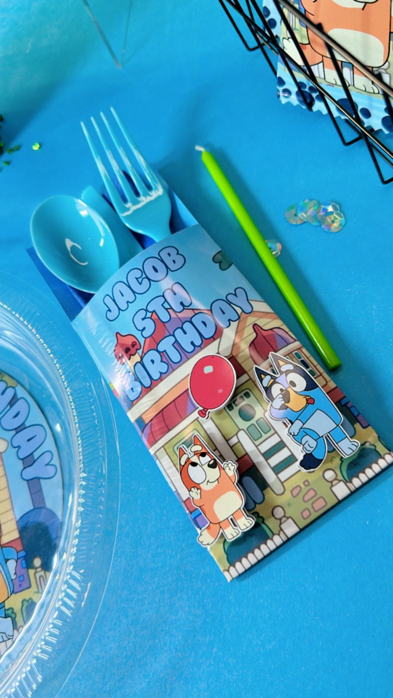 Custom Party Plates and Utensils Party Plates Birthday Etsy