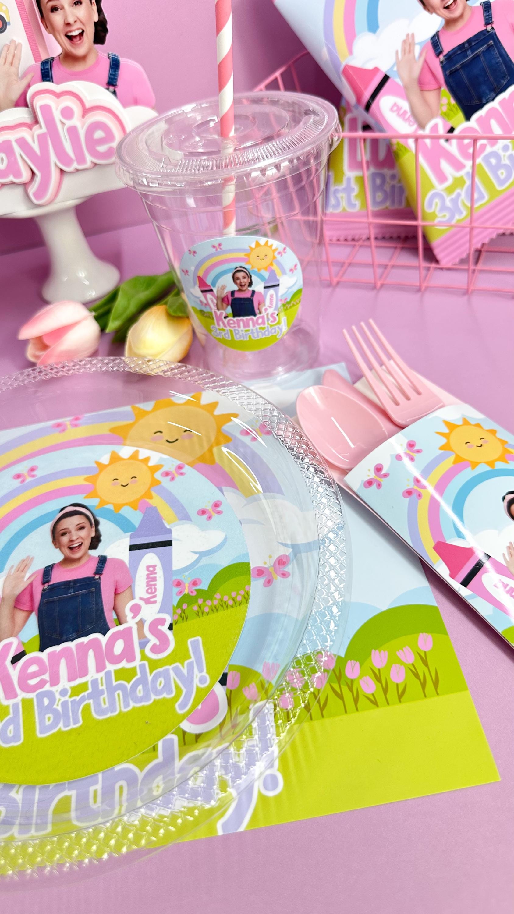 Ms Rachel Inspired Party Set | Custom Birthday Decorations | Themed