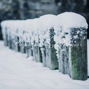 Snowy Morning at Hazen&#39;s Monument