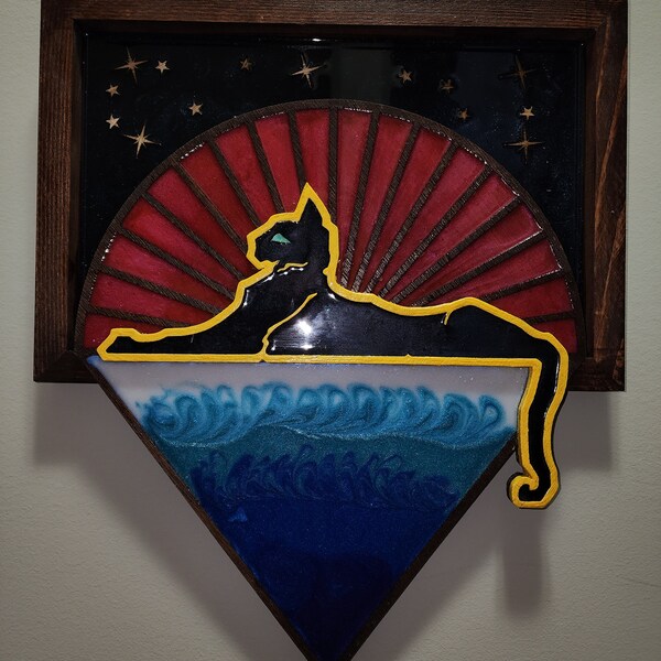 Cats Under the Stars Etsy