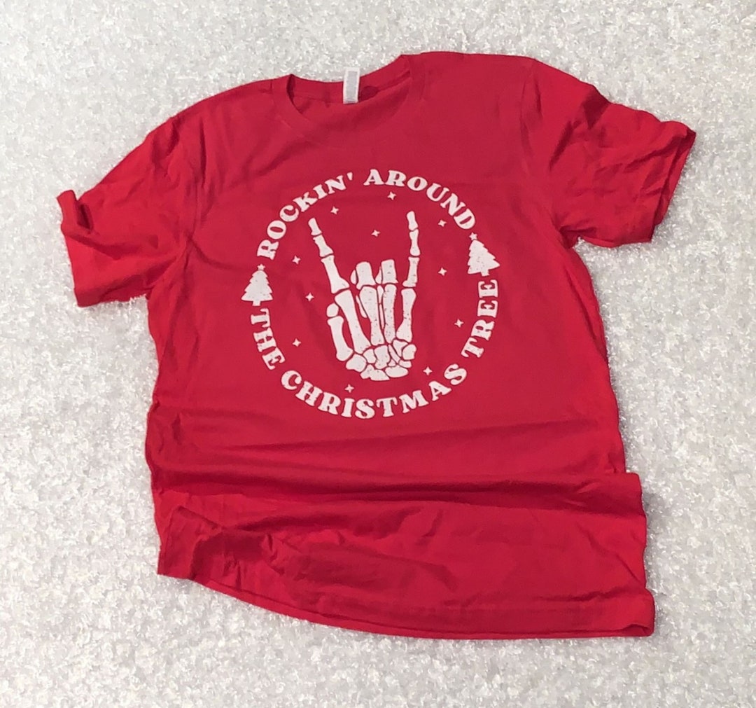 Rocking Around the Christmas Tree. Rock Hands Rock and Roll - Etsy