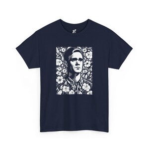 Morrissey in flowers T-shirt | Steven Patrick Morrissey tshirt | The Smiths t-shirt | Morrissey art | The Smiths print | Legendary Morrissey