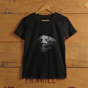 Albino crocodile, crocodile T-shirt, White Crocodile, Rare Animal, alligator tshirt, white, alligator, Albino Crocs, Reptile t-shirt, hunter t-shirt, wildlife, tshirt, predator top, reptile tshirt, hype tide store, hype tide, beast t-shirt.