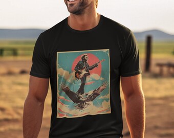 エリック・クラプトン スローハンド ネイビー 大人用 Tシャツ - Etsy 日本