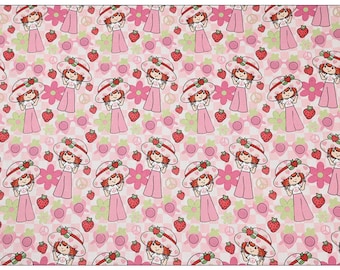 Cotton Pique Strawberry Fabric - Vintage – Rose Mille