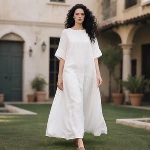 drop waist white linen dress Elegant Black Satin Strapless Mermaid Long Party Women Prom Dresses, E –  bridalsew main image 0