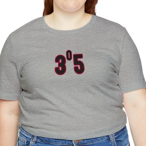 305 T-shirt, riktnummer t-shirt, 305, Miami, Miami-Dade, Florida, TRE OCH FEM, (svarta siffror med rödbrun kontur)