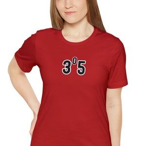 305 T-shirt, riktnummer t-shirt, 305, Miami, Miami-Dade, Florida, TRE OCH FEM, (svarta siffror med vit kontur)
