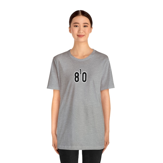 810 T-shirt, Area Codes T-shirt, 810, Flint, Michigan, EIGHT