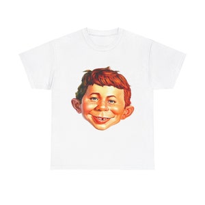 T-shirt Vintage Alfred E. Neuman MAD Magazine - Coton, Tailles S à 5XL, Personnalisable