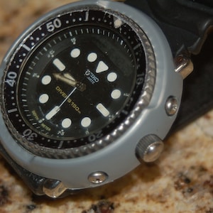 Made to Fit Seiko H558-5000/5009 Arnie GRAY DURABLE PLASTIC Shroud Tuna Diver