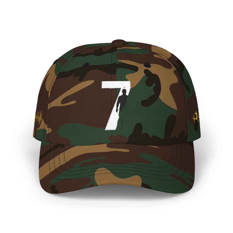 Gorra de fútbol bordada con silueta de patín GOAT del Real Madrid, Portugal imagen 12