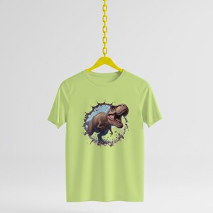 Dinosaur Kids T-Shirt , Cute T-Rex Graphic Tee for Boys & Girls , Jurassic Birthday Shirt , Toddler Dino Shirt , Fun Kids Summer Outfit