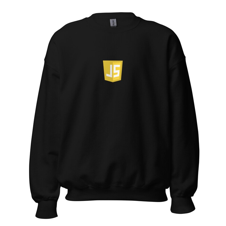 JavaScript Sweatshirt, JavaScript Logo Sweatshirt, JavaScript