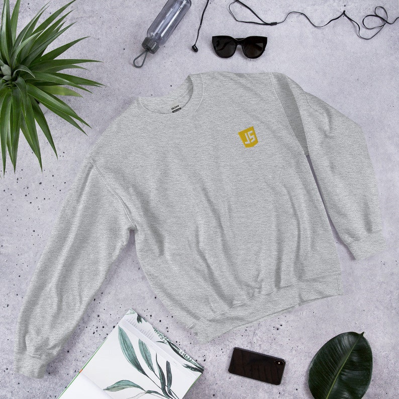 Javascript Sweatshirt, Javascript Logo Sweatshirt, Javascript, Javascript Logo