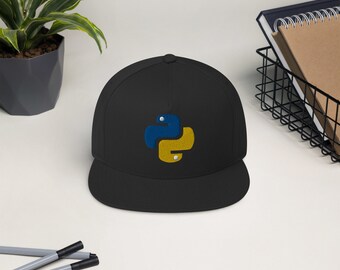 パイソンフラットビルキャップ、パイソンハット、パイソンキャップハット