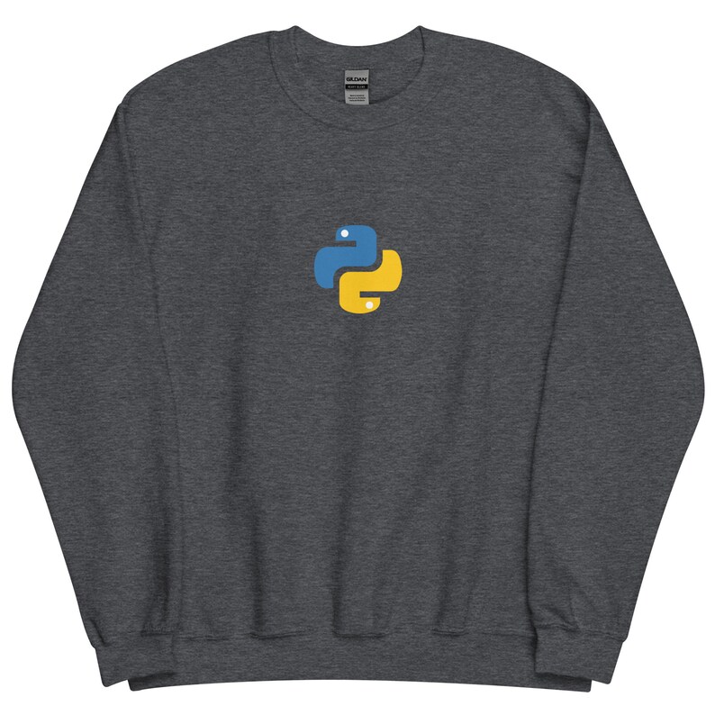 Python Sweatshirt, Python Coding Sweatshirt, Python Logo, Python