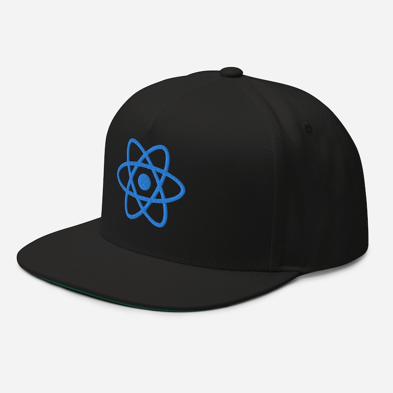 React Snapback, React Hat, React Javascript Cap, React Cap, React Hat