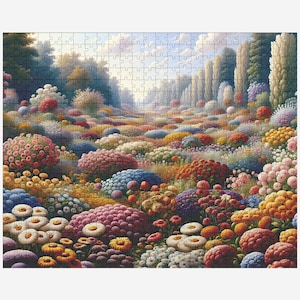 Garden Of Flowers - Jigsaw Puzzle 500 Pieces