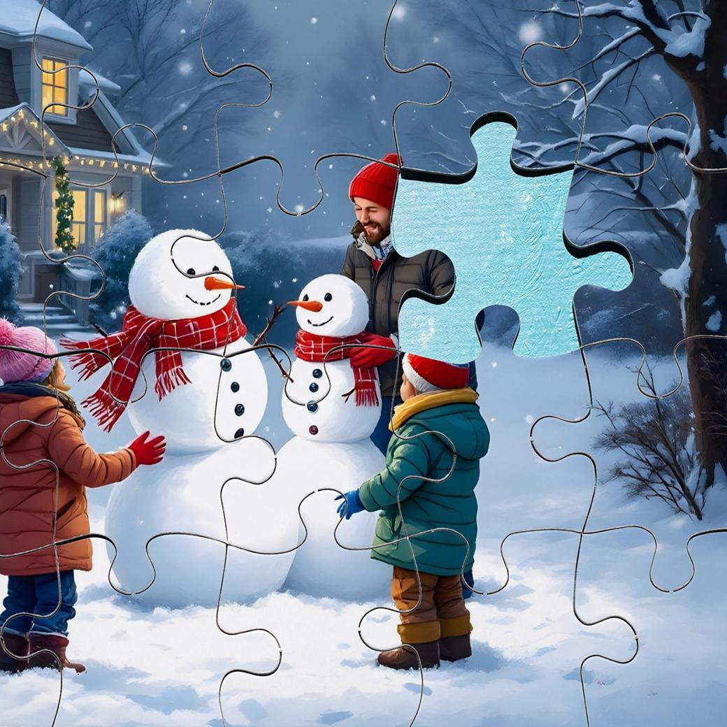 Christmas Candy Jigsaw Puzzle - 1000 Pieces For Adults, Santa Holiday Winter Scene (27.5x19.7 Inch) - View #13