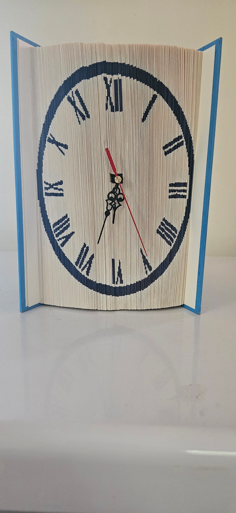 Bookfolding Pattern Cut and Fold Clock (180 Suggested) - Etsy