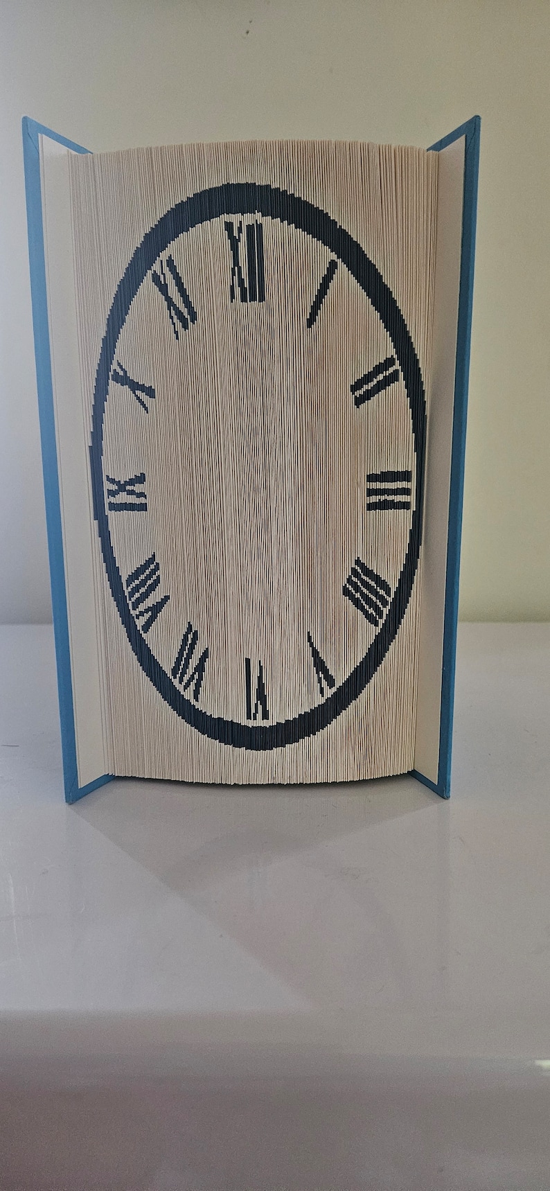 Bookfolding Pattern Cut and Fold Clock (180 Suggested) - Etsy