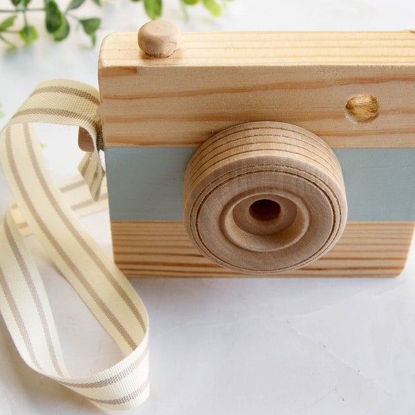 Wooden Toy Camera - Handcrafted