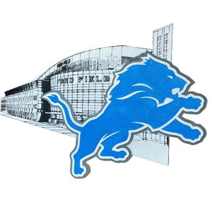 Detroit Lions x Ford Field: Exclusive Wall Art for Fans