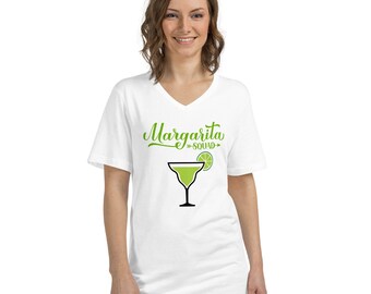 Margarita Squad - Womens Soft V-Neck T-Shirt  *Cinco de Mayo