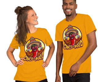 Cinco de Mayo Party Chili Pepper - Unisex Soft T-shirt