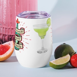 If You&#39;re Gonna Be Salty Bring the Tequila - Stainless Steel Insulated Tumbler with Lid - 12 oz.  *Cinco de Mayo