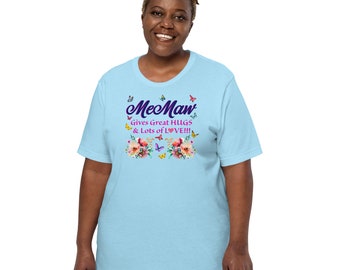 MeMaw Gives Great HUGS & Lots of LOVE!!! - Women&#39;s Soft T-shirt