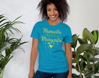 Mamacita necesita una Margarita - Camiseta suave unisex *Cinco de Mayo