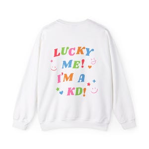 Kappa Delta &quot;Das Glück!&quot; Rundhals-Sweatshirt