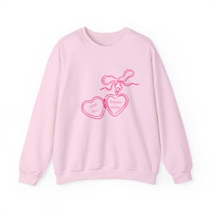 Kappa Delta Herz Locket Rundhals-Sweatshirt