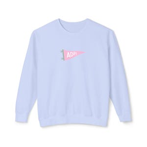Alpha Delta Pi Pennant Flag Lightweight Crewneck Sweatshirt