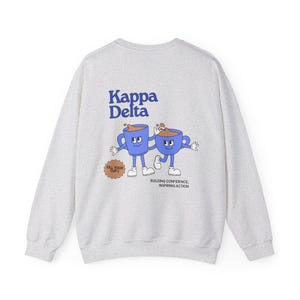 Kappa Delta Sweatshirt mit Rundhalsausschnitt