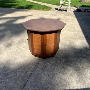 Octagon End Table - Etsy Canada