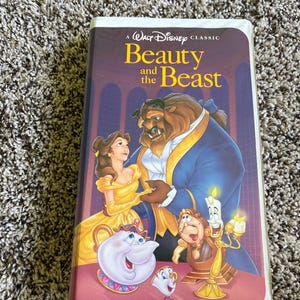 Beauty and the Beast Walt Disney Black Diamond Edition VHS Tape
