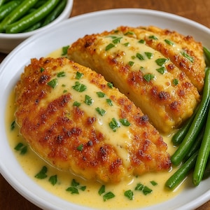 La mejor receta de pollo Longhorn con costra de parmesano - Descarga digital / Fácil y deliciosa