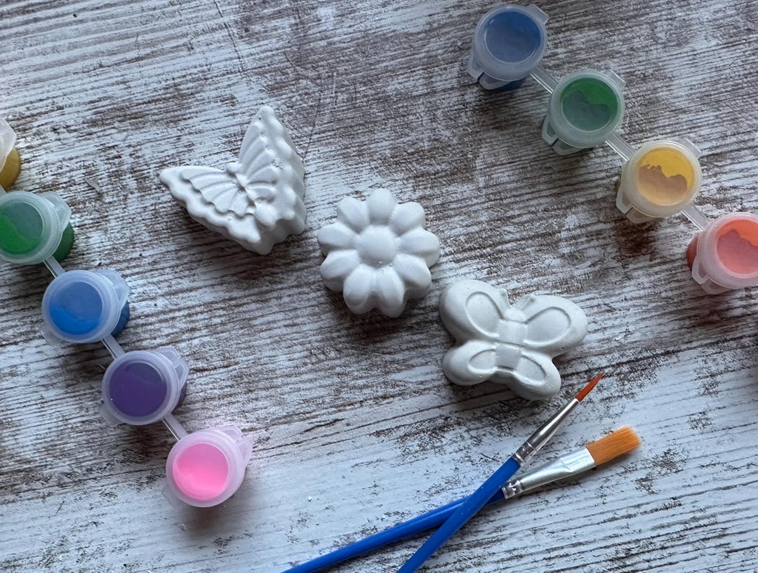 Kids Paint Kit, Butterfly Paint Kit, Ceramic Paint Kit, Party Paint Kit ...