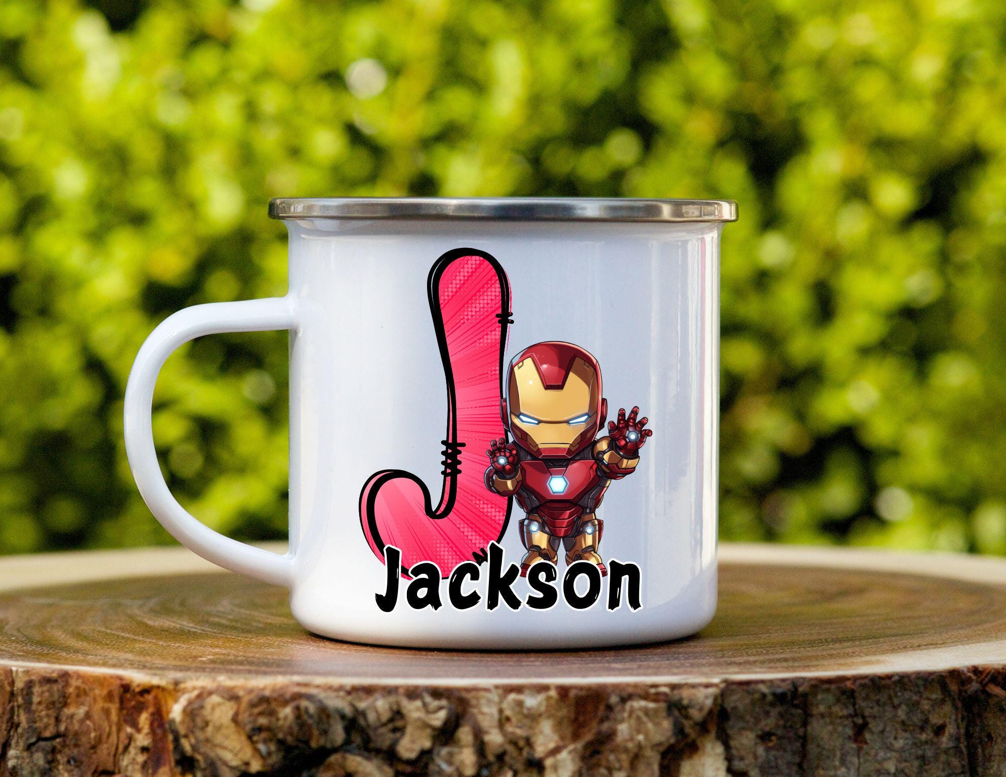 Superhero Kids Cup, Personalized Kids Mug, Superhero Christmas Gift ...