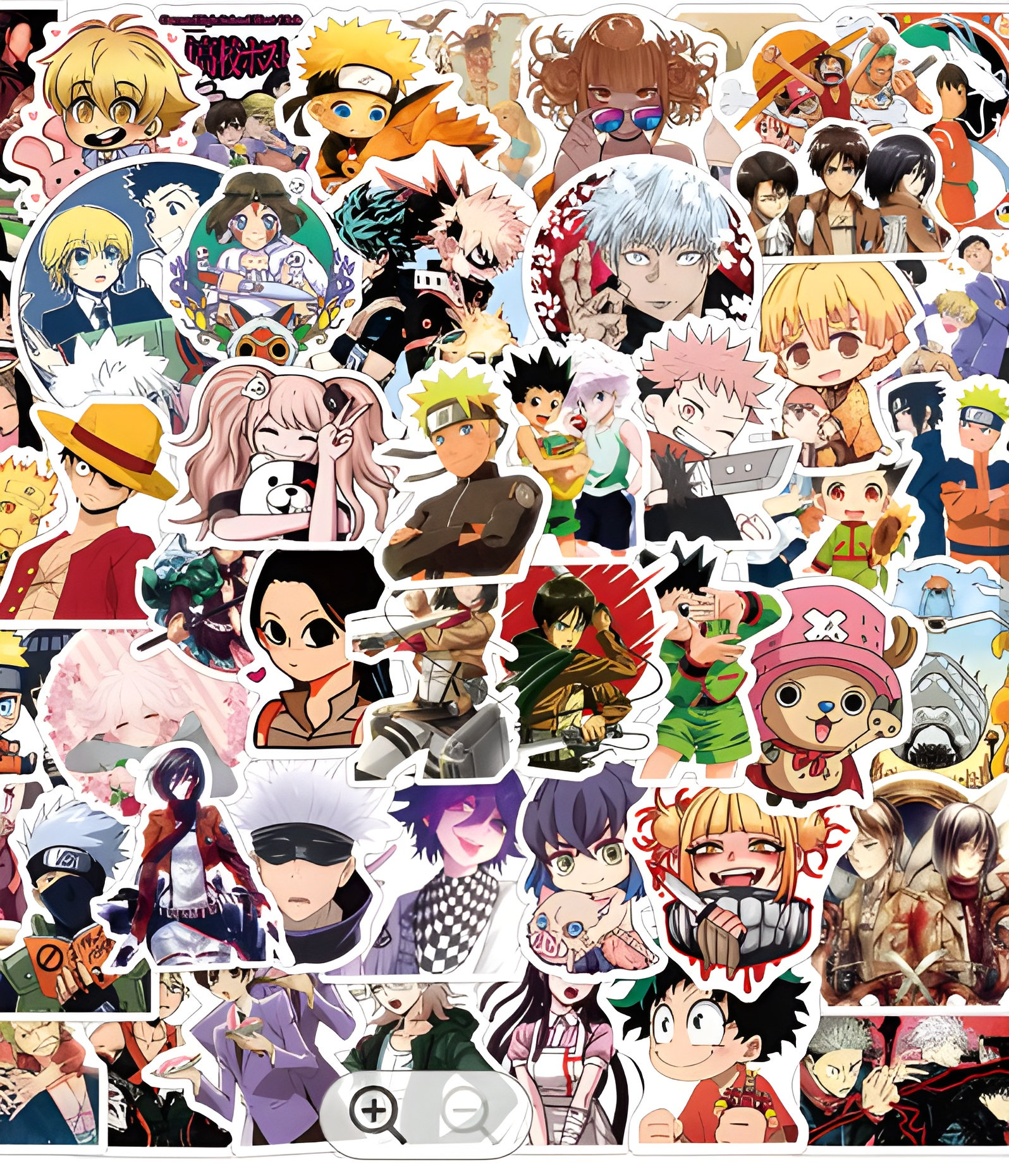 Anime Sheet Matte Stickers  Shopee Philippines