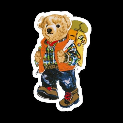 6 Polo Bear Stickers Vinyl Gloss Stickers Laptop Sticker - Etsy