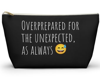 Funny Travel Accessories Pouch Airplane Travel Pouch Toiletry Bag Cosmetics Pouch Travel Gift for Friends Flight Attendant Gift