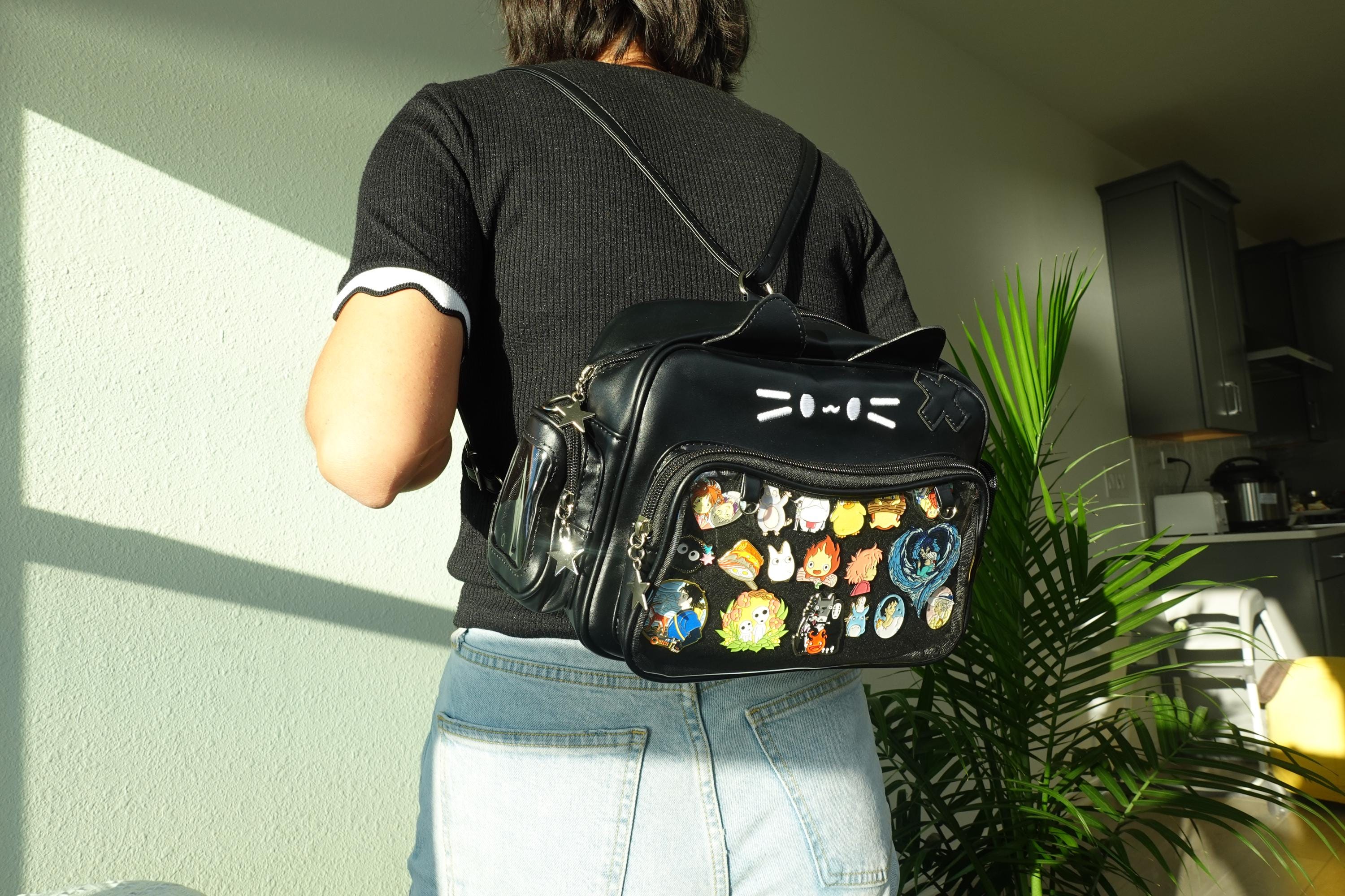 Bolso Cruzado Transparente Con Diseño De Corazón De Amor Para Mujer