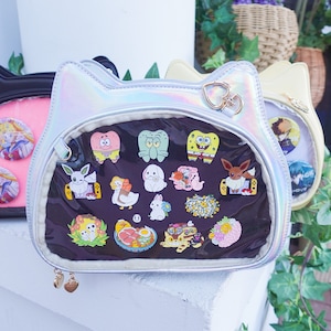 Cat Ita Bag,Ita Bag,Anime Ita Bag,Shoulder,Handbag and Crossbody,With 2 Inserts,Fast Shipping