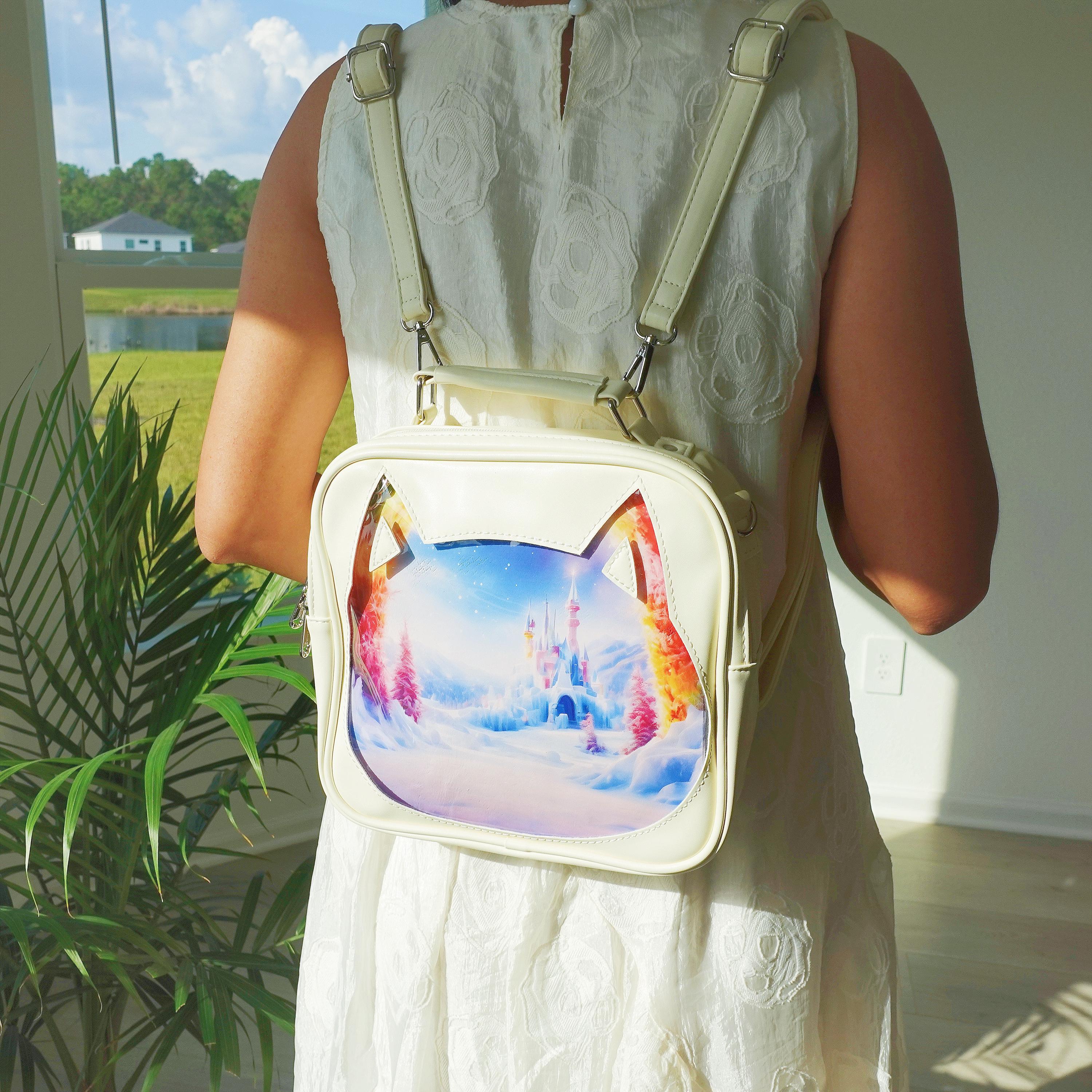 Borsa a tracolla originale con simpatico unicorno in peluche - Kawaii Fashion Shop | Carino
