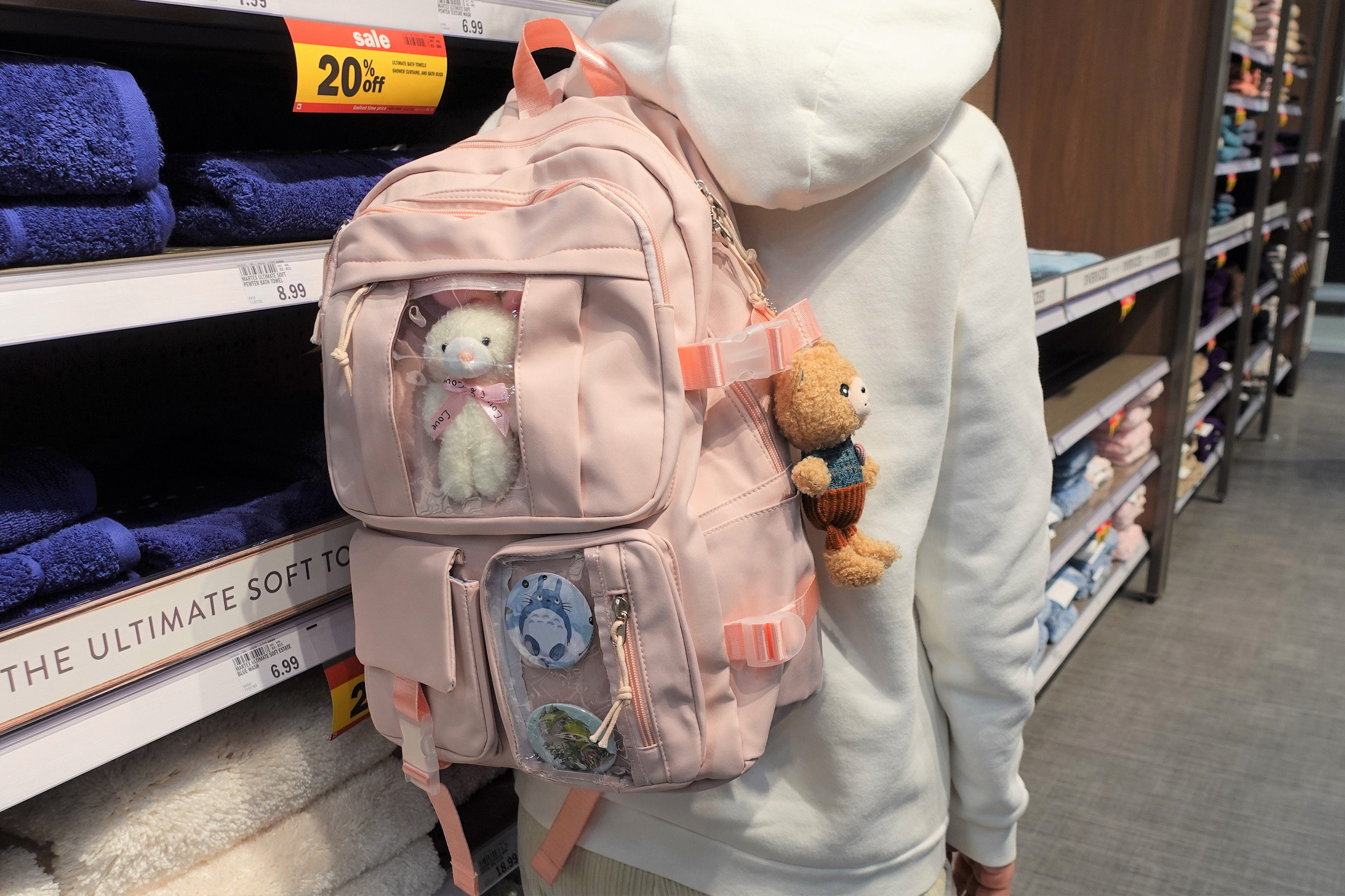 Large Backpack for School Girls & Boys Unique Backpack Etsy