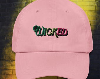 Unofficial WICKED UNISEX embroidered Dad hat